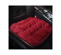 X psblty Cojín Felpa Asiento Fundas para Asientos Coche, Cojines Cortos Forro Polar Cálido, Juego 3 Piezas para Coches Deportivos A3, A1, A4, A5, A6, A6L, A7 Y A8(1 Burgundy (Front))