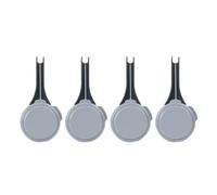 X psblty Compatible con Roborock,Saros 10R / G20s Ultra / P20 Pro Qrevo Curv V20 Qrevo 5AE Barredora Disco De Limpieza Piezas De Hebilla Giratoria(4pcs)