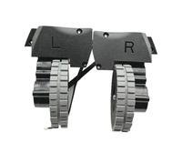 X psblty Conjunto De Motor De Rueda Motriz L/R, Compatible con Silver, Piezas De Motor De Rueda Motriz De Repuesto For Aspiradora Robótica Crest SSRA1(R+L)