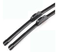 X psblty Escobillas Limpiaparabrisas Universales 14-30 Pulgadas, Limpiaparabrisas Plano Sin Marco para Coche, Compatible Gancho J/U, Silencioso Sin Rayas, Todo Clima(17 Inch)
