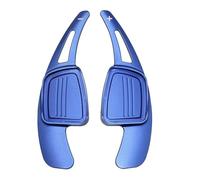 X psblty For Audi 2017 2018 2019 S3 S5 SQ2 SQ5 TT A3 8V A4 A5 Q2 Q3 Q5 Q7 Car Steering Wheel Paddles Extension Quick Shifter Shift Paddle(Blue)