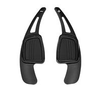 X psblty For Audi 2017 2018 2019 S3 S5 SQ2 SQ5 TT A3 8V A4 A5 Q2 Q3 Q5 Q7 Car Steering Wheel Paddles Extension Quick Shifter Shift Paddle(Black)