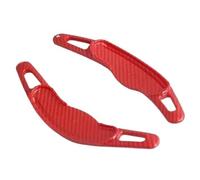 X psblty Levas Cambio Para Mini Para Cooper F54 F55 F56 F57 F60 2014-2022 Volante Automático Paleta Cambio Trasero Equipo Automóvil Embrague Semiautomático Negro Rojo(Carbon Red)