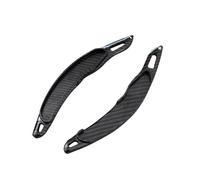 X psblty Levas Cambio Para Outlander ASX Lancer Eclipse Equipo Cambio Coche Embrague Semiautomático Volante Automático Paleta Trasera(Carbon Black)