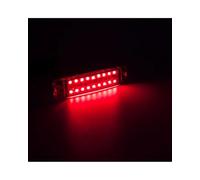 X psblty Luces Traseras Luces De Posición Laterales 24 V Señal Gálibo Y Advertencia Trasera Para Remolques Camiones Furgonetas Caravanas Barcos Autobuses(10x Red)