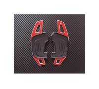 X psblty Pegatinas Extensión Para Palancas Cambios Volante Coche Para Golf7 Para GTI Para R Para GTE Para GTD Para MK7 Levas Cambio Volante Coche(Type C Red)