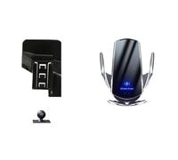 X psblty Soporte Móvil Coche para Kia para Sportage 3 SL 2011-2016 2015 Soporte Teléfono para Coche Base Fijo Especial Fuerte 15W Carga Inalámbrica Suporte Telemovel Carro(Base and Holder 4)