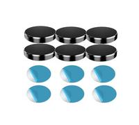 X psblty Soporte Móvil Coche Soporte Magnético para Teléfono Coche, para Móvil, GPS para 14, 13, 12 Pro para Samsung para Oneplus Suporte Telemovel Carro(6pcs Black-Fixed)