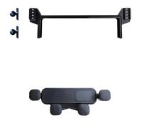 X psblty Soporte Móvil Coche Soporte Teléfono para Coche para Land para Cruiser LC300 2022 2023 Pantalla Multimedia Base Fija Carga Inalámbrica Doble Suporte Telemovel Carro(Base and Holder 1)