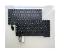 X psblty SP LA FR BR UK US RU SW Francés Brasil Español Latino, Compatible con Lenovo, Compatible con Thinkpad, Teclado T14 P14s L14 Gen 3 4 Gen3 Gen4 G3 G4 2022(RU with Backlit)