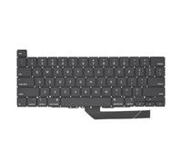 X psblty Teclado A2141 (UE, Reino Unido, EE. UU., inglés, francés, español, alemán, Ruso, árabe), Compatible con MacBook Pro Retina de 16" (Modelo 2019), EMC 3347(PT-Portugal)