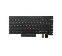 X psblty Teclado de Repuesto for portátil, Compatible con Lenovo, Compatible con ThinkPad, T470, T480, A475, A485, 01HX459, 01AX364, SN20P41641, distribución US/UK/BR/FR/KR/PT/SP(French Non-Backlit)