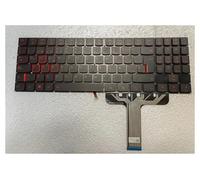 X psblty Teclado español, Compatible con Lenovo, Compatible con Legion, Y520 Y520-15IKB R720 R720-15IKB, retroiluminado Rojo.(3 PCS)