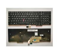 X psblty Teclado for portátil AR/FR/GR/BR/RU/SP/UK, Compatible con Lenovo, Compatible con Thinkpad, E550, E550C, E555, E560, E565(UK)