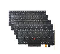 X psblty Teclado for portátil Compatible con Lenovo, ThinkPad, A475, A485, T470 y T480.(Canadian French)
