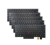 X psblty Teclado for portátil Compatible con Lenovo ThinkPad A475, A485, T470 y T480 (España, Canadá, francés, Portugal, Italia, Hebreo y Dinamarca).(Canadian French)