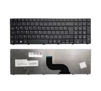 X psblty Teclado for portátil US/RU/SP, Compatible con Gateway, Packard, Bell NEW90 PEW71 PEW76 NV73A NEW95 ZR9B NV51 NV78 NE56 NV53A NV59C NV79C NV50 PEW96(GR)