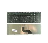 X psblty Teclado for portátil US/RU/SP, Compatible con Gateway, Packard, Bell NEW90 PEW71 PEW76 NV73A NEW95 ZR9B NV51 NV78 NE56 NV53A NV59C NV79C NV50 PEW96(IT)