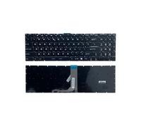 X psblty Teclado for portátil US/RU/SP/FR, Compatible con MSI, GE62 GE63VR GE72 GE75 GS60 GS63/VR GS70 GS72 GS73 GS75 GT62/VR GT72 GT73/VR GT76 PE70 PE60(US Red Font)