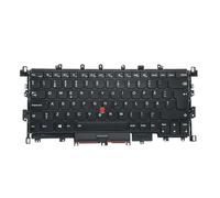 X psblty Teclado retroiluminado, Compatible con Lenovo, Thinkpad, X1, Yoga, portátil de 1.ª generación.(EE)