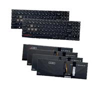 X psblty Teclado retroiluminado, Compatible con MSI, Compatible con Cyborg, 15 A12V/A13V/A13U/A13VF, Cyborg 15 AI A1V, Crosshair 15 R6E B12UE, ZKatana 15 Pulse 15 B13V(D)