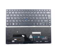 X psblty Teclado retroiluminado Europeo/alemán, Compatible con Toshiba, Portege, Series Z20T-B, Z20T-B2110, Z20T-B2111 y Z20T-B2112.(European Backlit)