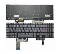 X psblty Teclado retroiluminado RGB US/Ruso, Compatible con Lenovo, Compatible con Legion, LOQ 15ARP9 15AHP9 15IAX9 15IRX9 15IAX9I NSK-6AB4BC PH5CYXRGBG-3T(Black RU Backlit)