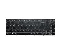 X psblty Teclado US/Ruso, Compatible con Gigabyte, Gaming, G5 GD KD MD G5 KC-5US1130SH G7 KC G7 GD MD CLEVO N15Z3 PB70 PB71 PB50/51 CVM18H93K09430(US RGB Backlit)