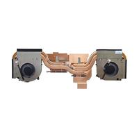 X psblty Ventilador Enfriador GPU For CPU De Computadora Portátil, Compatible con CLEVO, Gigabyte G5 KF ME GE Medion Erazer Crawler E30 MD62472 Gaming 6-31-NP5K2-102, Ventilador De Refrigeración