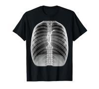 X-Ray Esqueleto Ángel Moroni Templo Corazón Alma Espíritu Camiseta