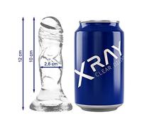 X Ray Xray Clear Dildo 12Cm X 2.6Cm 300 g