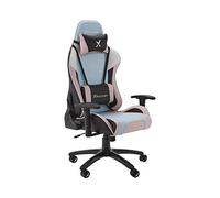 X-Rocker Agility Silla Gaming, Silla Ergonómica para Computadora con Respaldo Alto, Soporte Lumbar Ajustable y Reposabrazos, Altura Ajustable y Base Giratoria Silla de Oficina - Bubblegum Pink