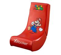 X-Rocker Mario Silla para Juegos, Cuero sintético, Red, Infantil