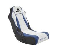 X Rocker Sony Playstation? Geist 2.0 Floor Rocker GaminG-Bodensessel Mit 2.0 Audiosystem F?r Kinder & Jugendliche - Wei?/blau (2021026)