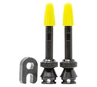 X-SAUCE 2 válvulas Presta aluminio 40 mm sin tubo compatible con mousse