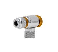 X-SAUCE | Adaptador CO2 - Adaptador con regulador de caudal para el inflado de ruedas mediante bombonas de Co2.Fabricado en aluminio anodizado y con un peso de tan sólo 30g.Compatibe con válvula