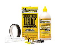 X-Sauce Kit TUBELESS MTB V. Fina-Cinta Negra 25mm, Adultos Unisex, Amarillo, 25 mm