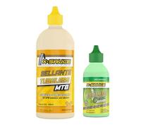 X-Sauce MTB - Lubricante de Cera + Sellante Antipinchazos Tubeless | Mantenimiento Bicicleta de Montaña | Compatible con Ruedas sin Cámara