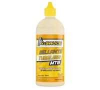 X-SAUCE | Sellante Antipinchazos Tubeless Para Mtb 500ml - PARA USO EN RUEDAS TUBELESS DE MONTAÑA. Capacidad: 500ml Dosis recomendadas dependiendo del grosor de la cubierta: MTB 26":