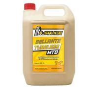 X-SAUCE | Sellante Antipinchazos Tubeless Para Mtb 5L - PARA USO EN RUEDAS TUBELESS DE MONTAÑA. Capacidad: 5 Litros Dosis recomendadas dependiendo del grosor de la cubierta: MTB 26":