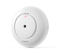 X-Sense Detector de Fugas de Agua Wi-Fi, Alarma Inteligente con Sensor de Agua, Alarma Detector de Agua con Rango de transmisión de 1700 pies para cocinas, sótanos, baños, 3 detectores de Agua y 1