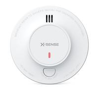 X-Sense - Detector de humo conectado, función con la aplicación, estación base SBS50 requerida, vida útil de 10 años y batería reemplazable, SD19-MN, paquete de 1