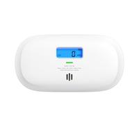 X-Sense Detector de Monóxido de Carbono, Alarma de CO con Batería Reemplazable y Pantalla Digital, Alarma de Monóxido de Carbono Portátil para el Hogar con Memoria de Valor Máximo de CO, XC0C-SR