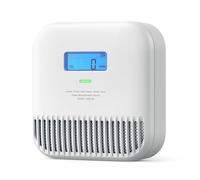 X-Sense - Detector de monóxido de carbono, detector de CO a batería insustituible con pantalla digital, alarma de monóxido de carbono portátil con memoria de valor de pico de CO, XC0K-SN, paquete de 1