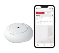 X-Sense Detector Inteligente de Fugas de Agua, Sensor de Agua Wi-Fi Requiere estación Base SBS50, Accesorio para Kit de Sensor de Agua SWS54, SWS51, 1 Paquete