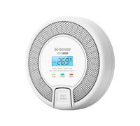 X-SENSE FOC-950 CO03D Detector autónomo de CO doméstico X-Sense. Incluye tres pilas alcalinas reemplazables. Indicador acústico