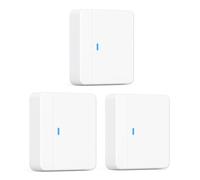 X-Sense Sensor de Puerta Smart, Kit de Seguridad AS05/AS08 Accesorios con batería reemplazable, para Varias Puertas y Ventanas de Apartamentos, dormitorios, 3 Sensores SDS0A