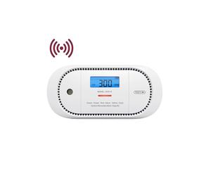X-SENSE XC01-WR Autonomer CO-Melder von X-Sense - Ermöglicht die Verbindung von 24 Meldern per RF 868 MHz - Batterielaufzeit 5 J