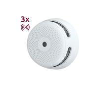 X-SENSE XS01-WX-3PACK 3er-Pack mini autonome Rauchmelder von X-Sense - 2,4-GHz-WLAN-Kommunikation - Verbindung über App - D