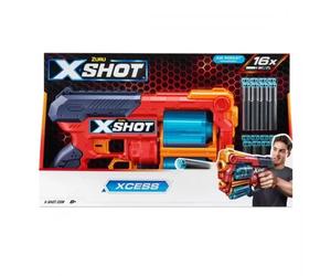 X-Shot: Lanzador de esponjas Xcess con 16 proyectiles